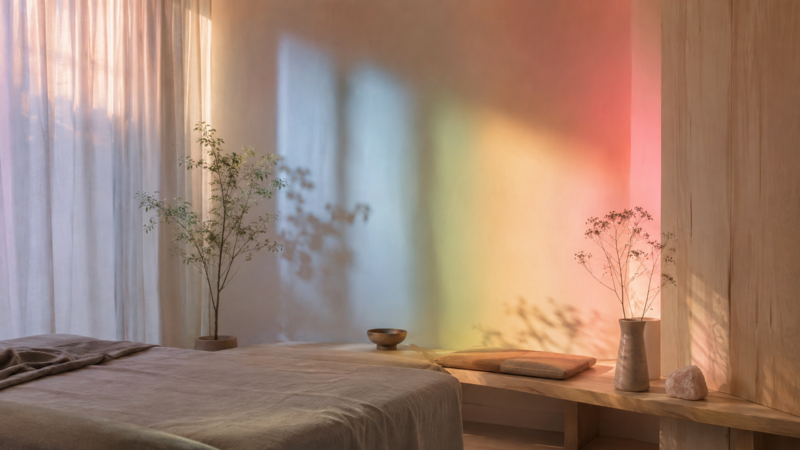 Chromothérapie : choisir les couleurs en douceur